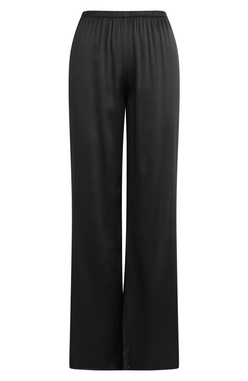 Favorite Daughter The Everything Elastic Pull On Pants In Black