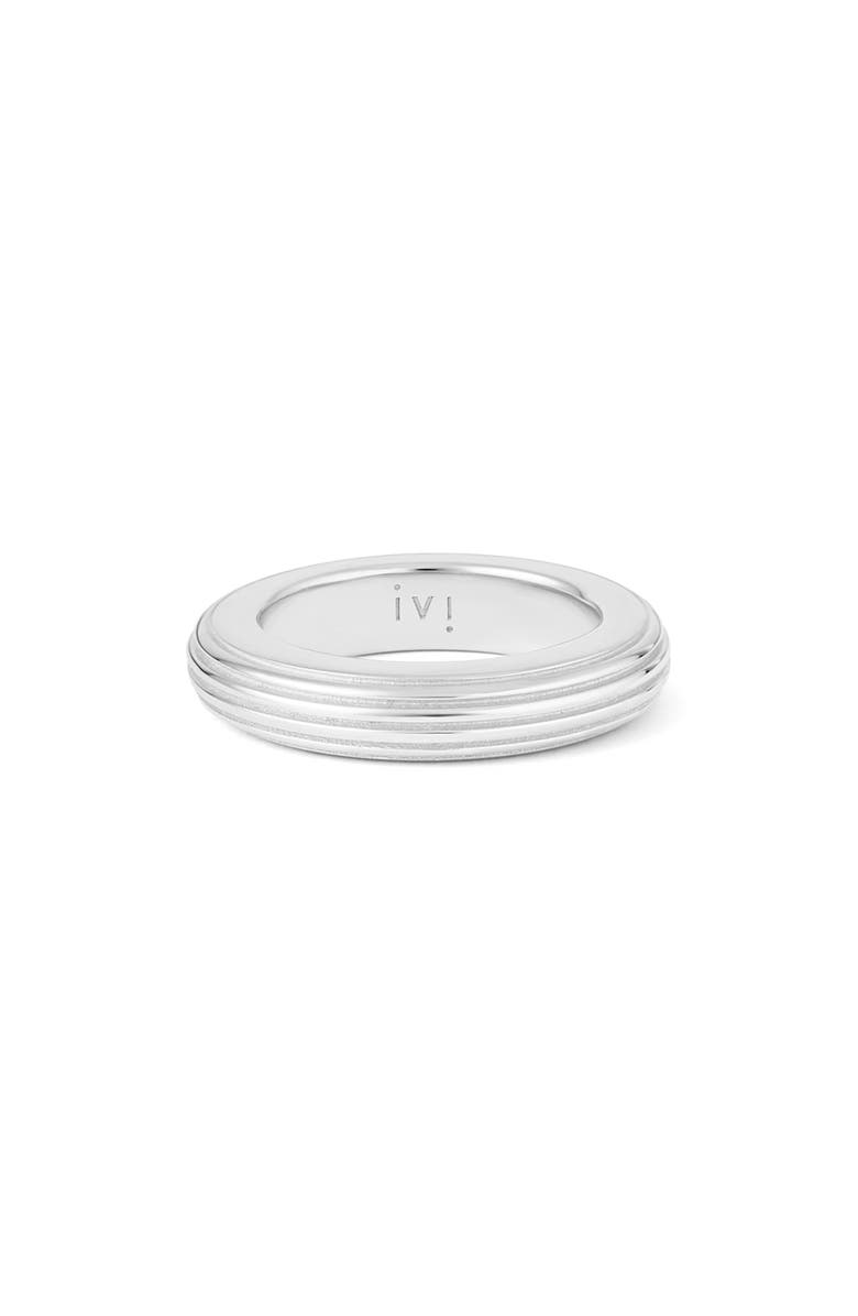 IVI Los Angeles Joia Band Ring, Alternate, color, Silver