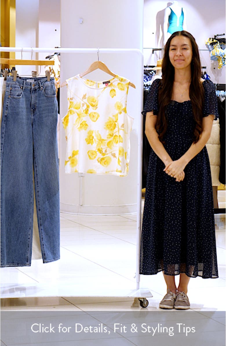 Print Sleeveless Top, sales video thumbnail