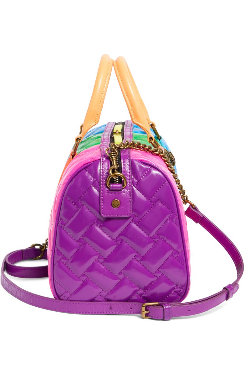 Kurt Geiger London Kensington Boston Quilted Crossbody Bag, Alternate, color,