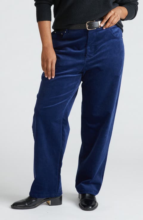 Women's Corduroy Straight-Leg Pants | Nordstrom Women's Corduroy Straight-Leg Pants | Nordstrom