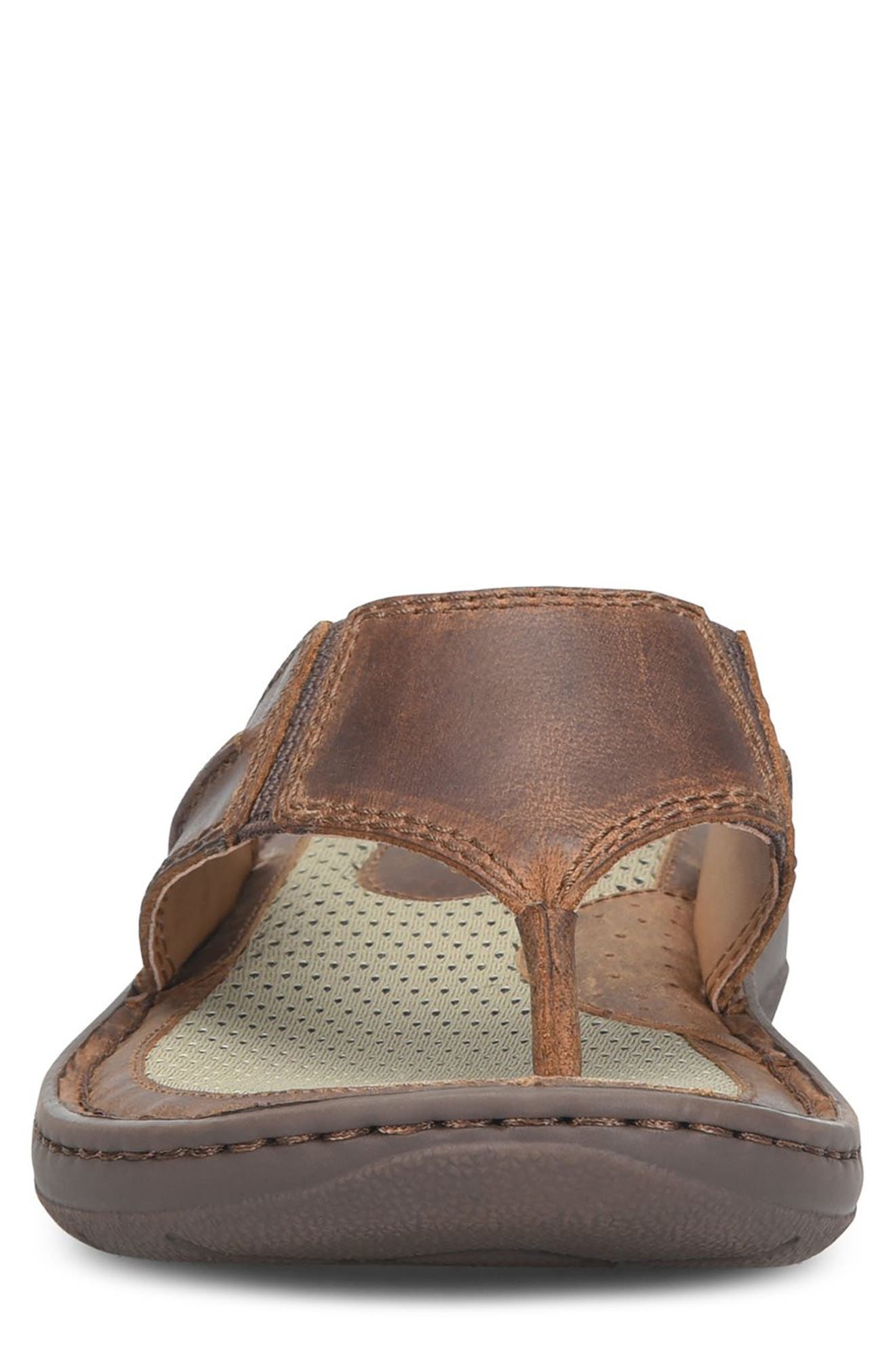 Børn Maso II Flip Flop, Alternate, color, Rust