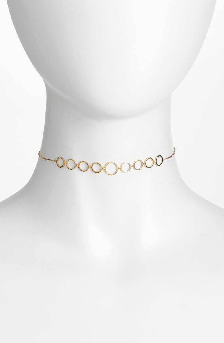 Bony Levy Geo Circle Necklace, Alternate, color, 