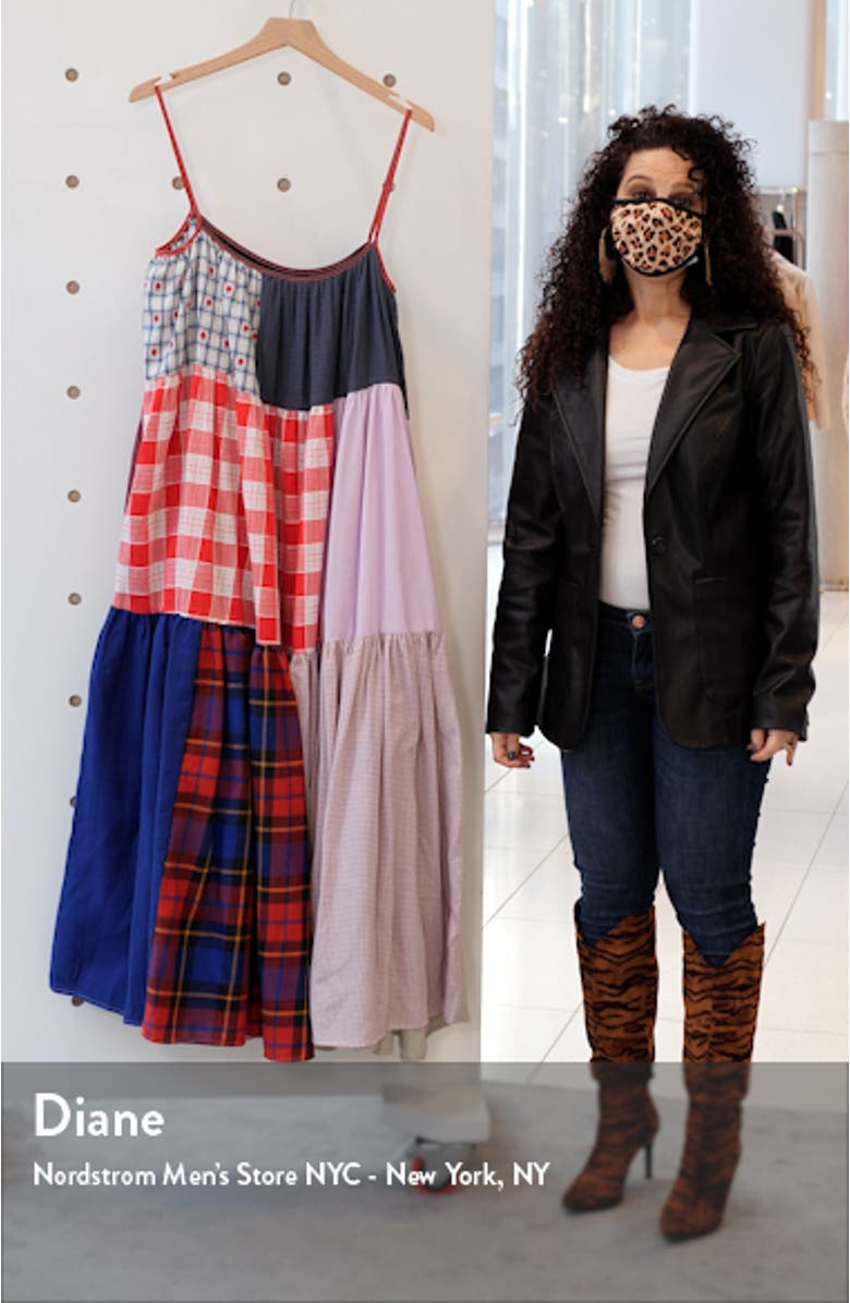 One of a Kind Sleeveless Patchwork Maxi Dress, sales video thumbnail