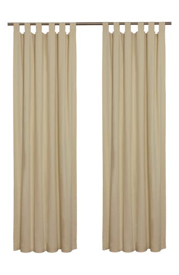 Outdoor Decor By Commonwealth Set Of 2 Cotton Curtain Panels