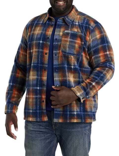 Big & Tall Steens Mountain Printed Shirt Jacket
