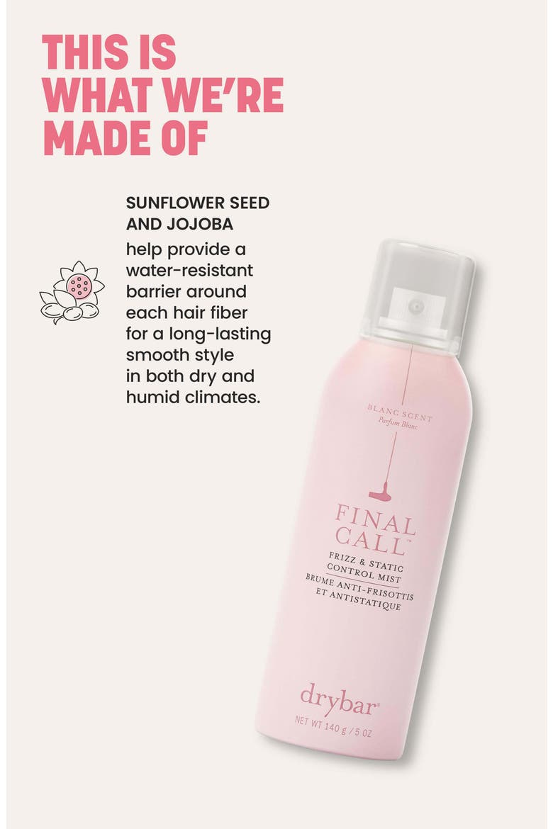 Final Call™ Frizz & Static Control Mist Blanc Scent, Alternate, color, BLANC
