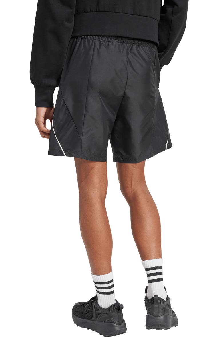 adidas Stadium Shorts, Alternate, color, Black/ Off White