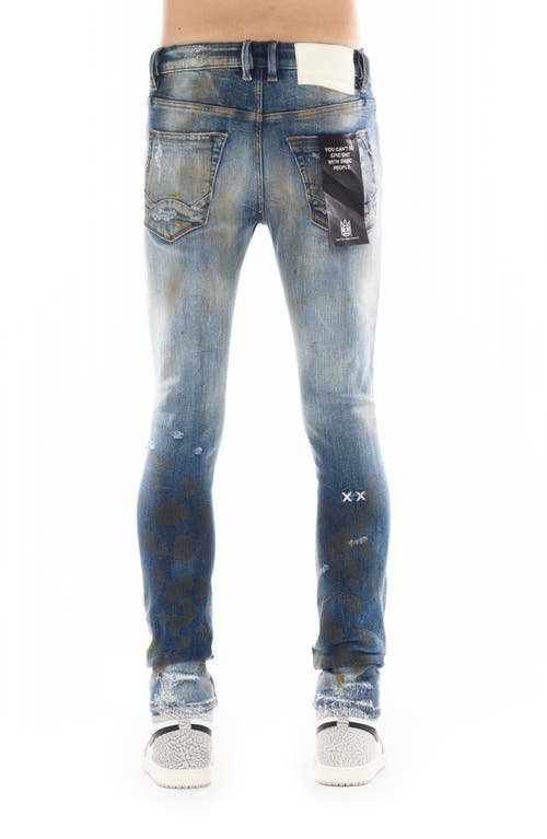 Cult Of Individuality Punk Ripped Super Skinny Jeans