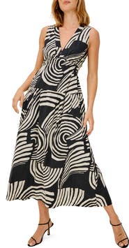 Rails Genevieve Cutout Tiered Cotton Sundress