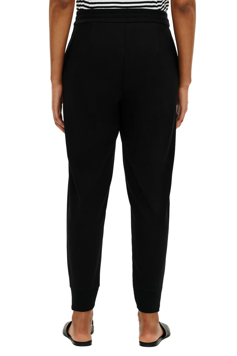 Slouchy Ankle Joggers, Alternate, color, BLACK