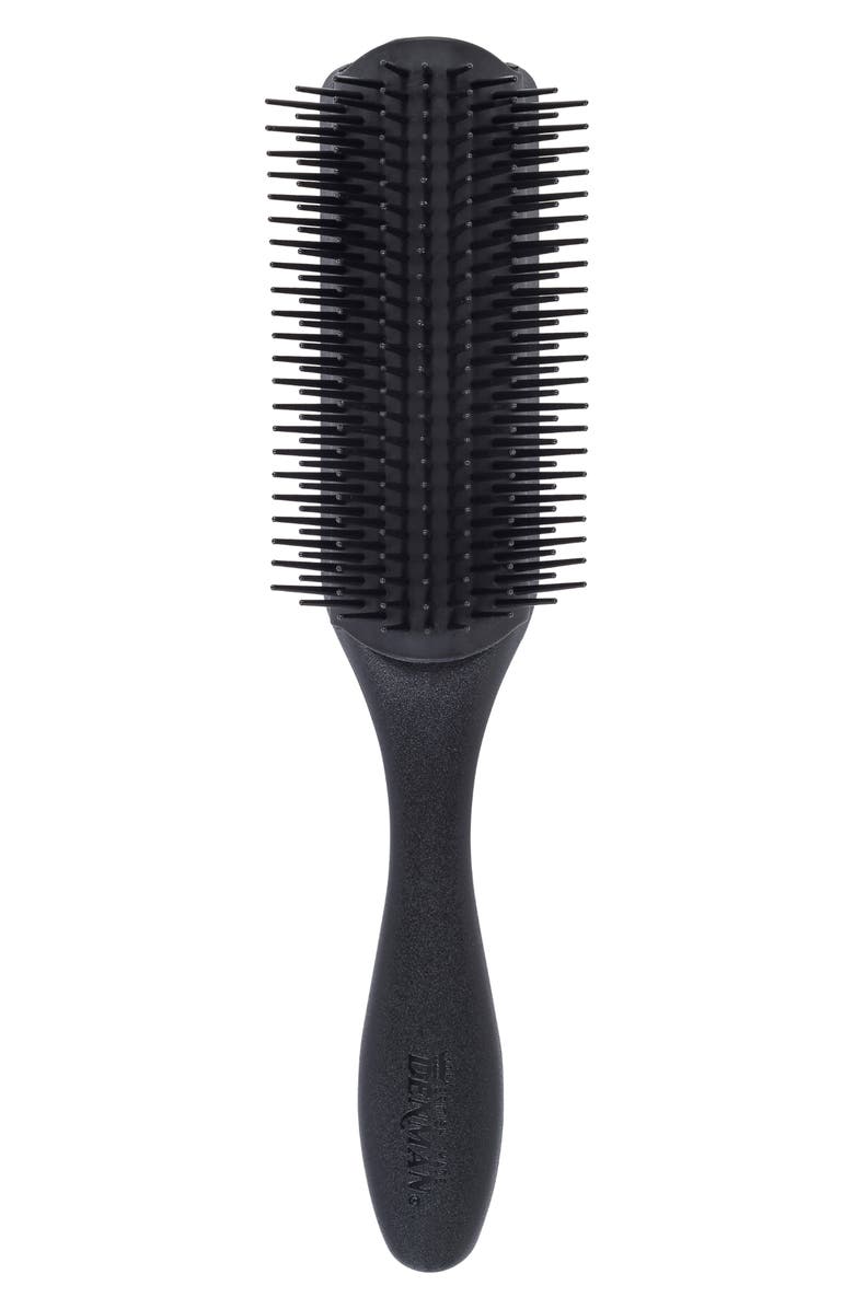 DENMAN D4 Original Curl Definer & Styler 9 Row, Main, color, Black With Black Pad