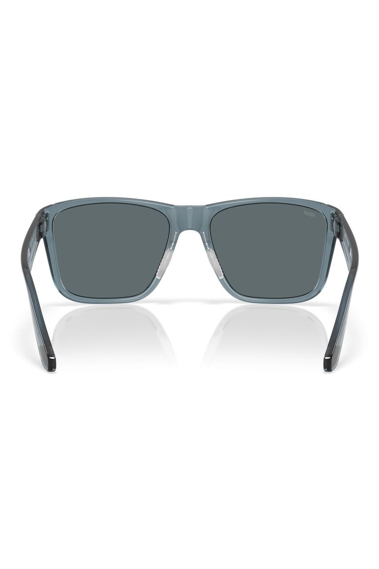 Los Alijos 59mm Sunglasses, Alternate, color, TRANSLUCENT BLUE / BLUE 580P