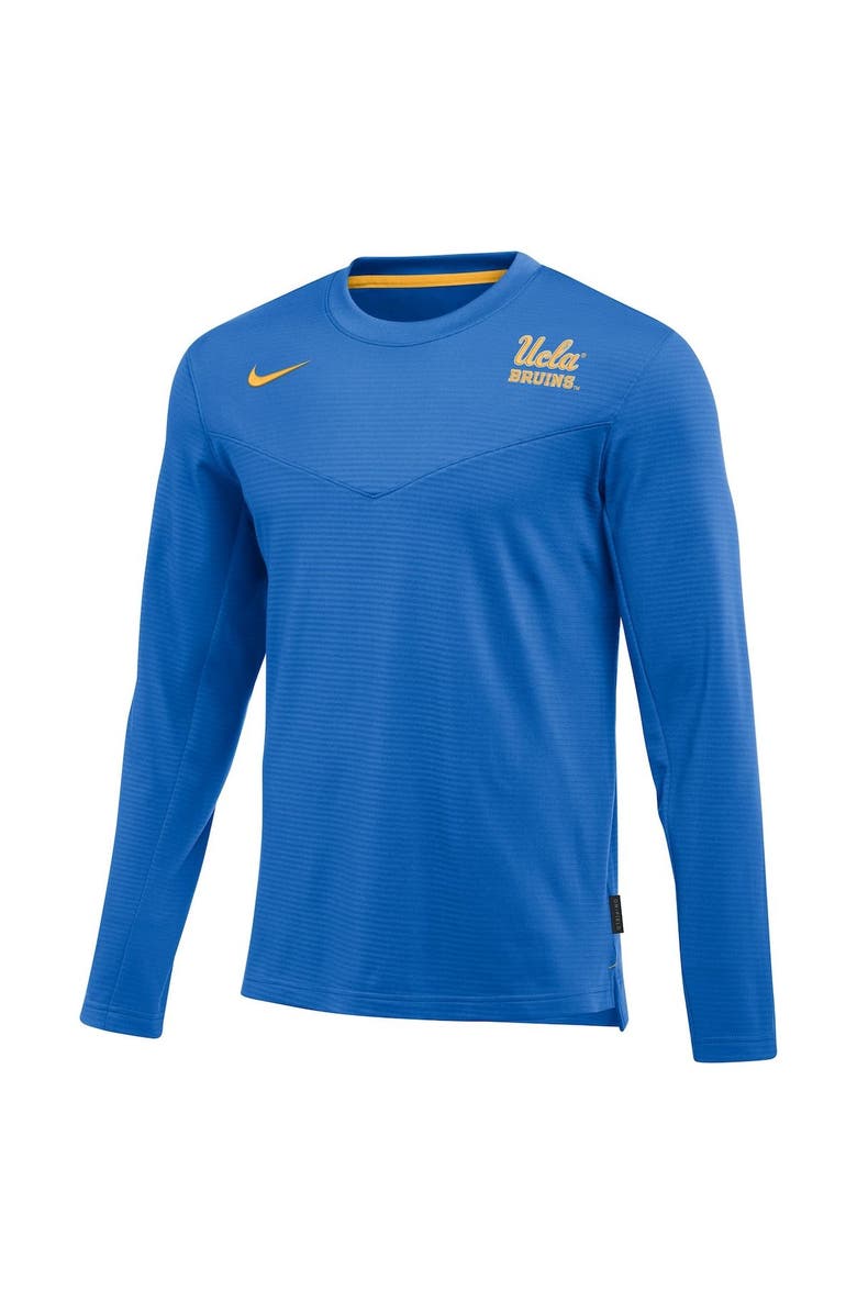 Nike Men's Nike Blue UCLA Bruins 2022 Game Day Sideline Performance Long Sleeve T-Shirt, Alternate, color, Blue