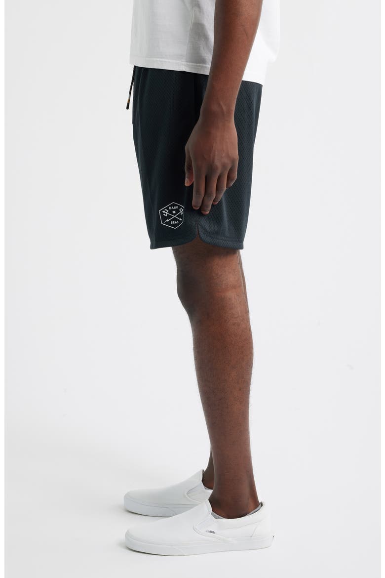 No Sweat Mesh Shorts, Alternate, color, BLACK