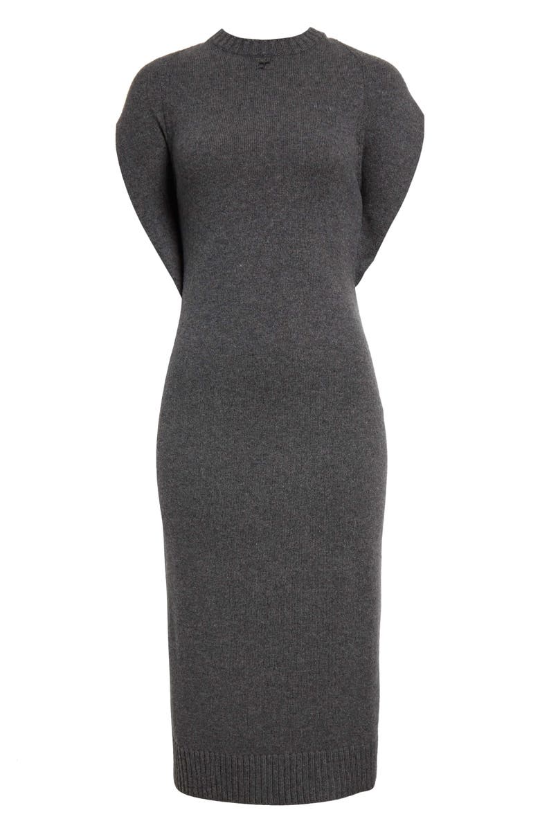 Courrèges Halter Lambswool Sweater Dress, Alternate, color,