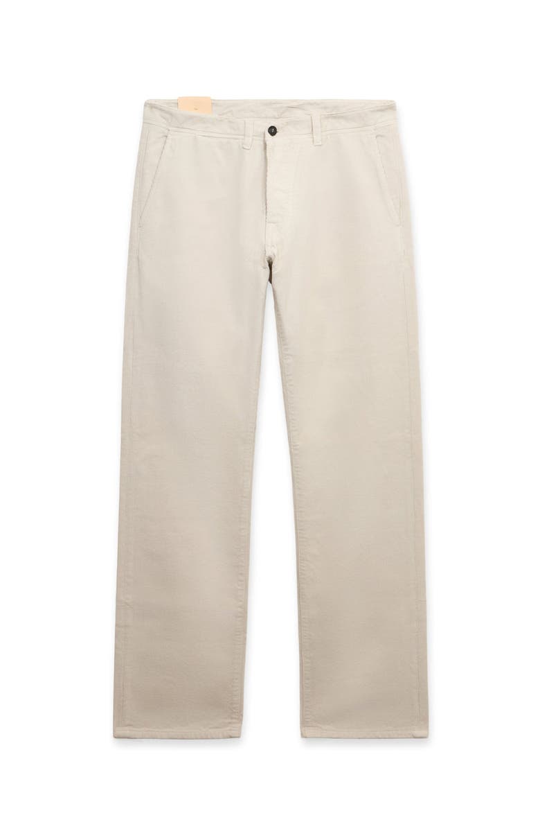 Fortela Reno Corduroy Trousers, Main, color, Off White