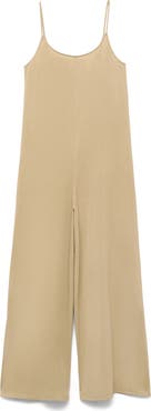 MANGO Sleeveless Wide Leg Jumpsuit