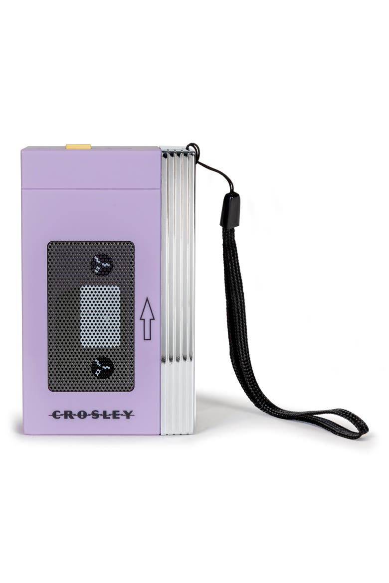 Mini Retro '80s Inspired Portable Bluetooth® Speaker, Main, color, LAVENDER