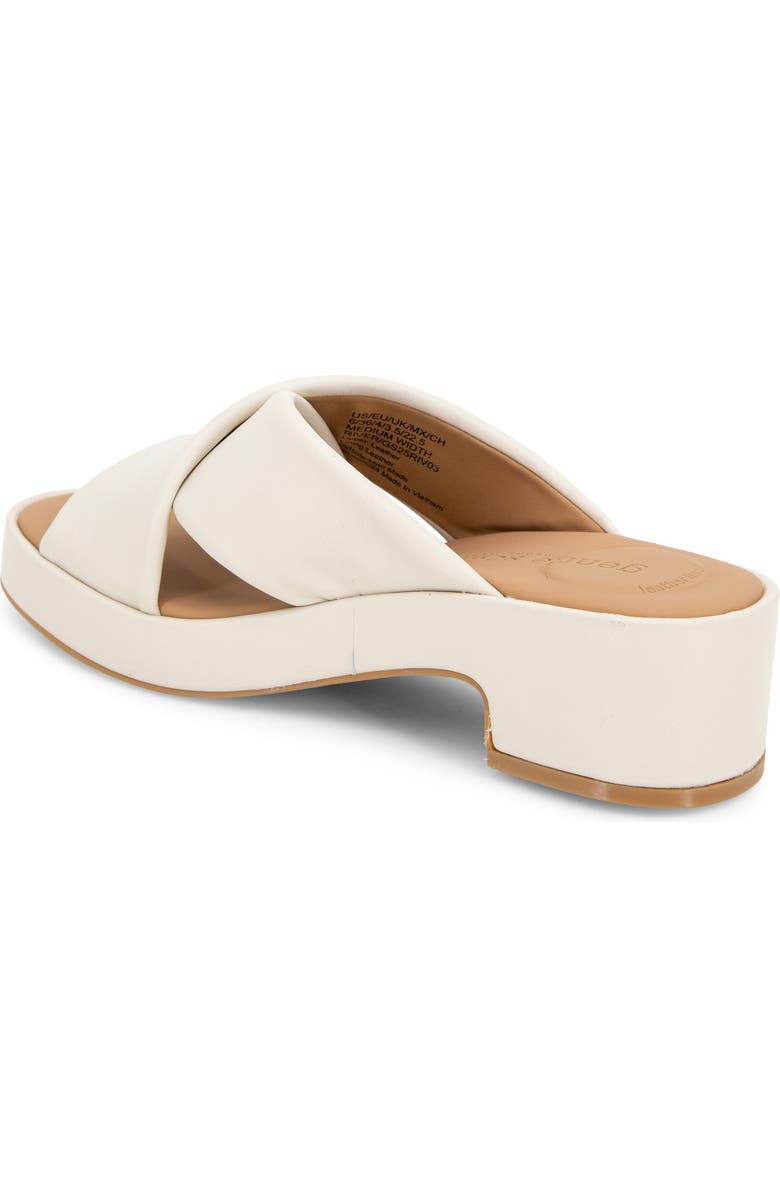 Gentle Souls River Platform Slide Sandal, Alternate, color, Stone Leather
