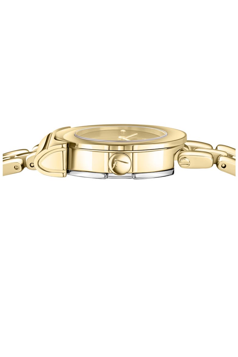 Gancio Bracelet Watch, 27mm, Alternate, color, IP YELLOW GOLD