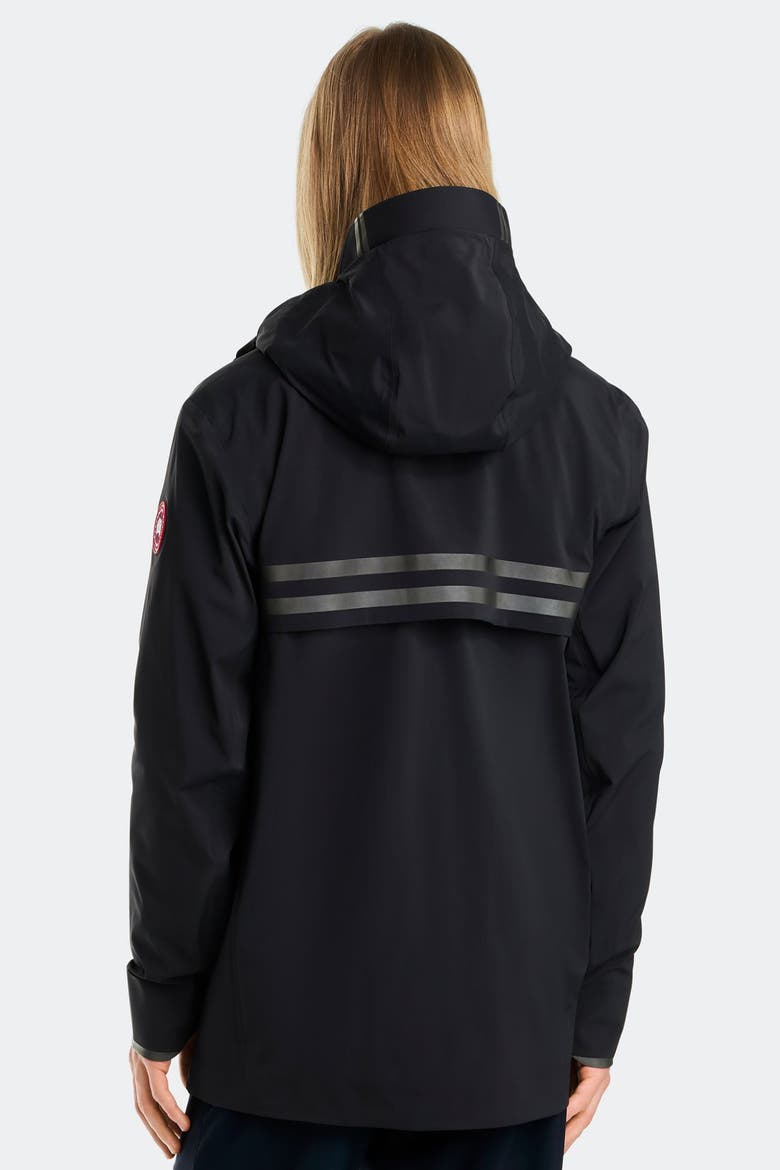 Nanaimo Rain Jacket, Alternate, color, Black