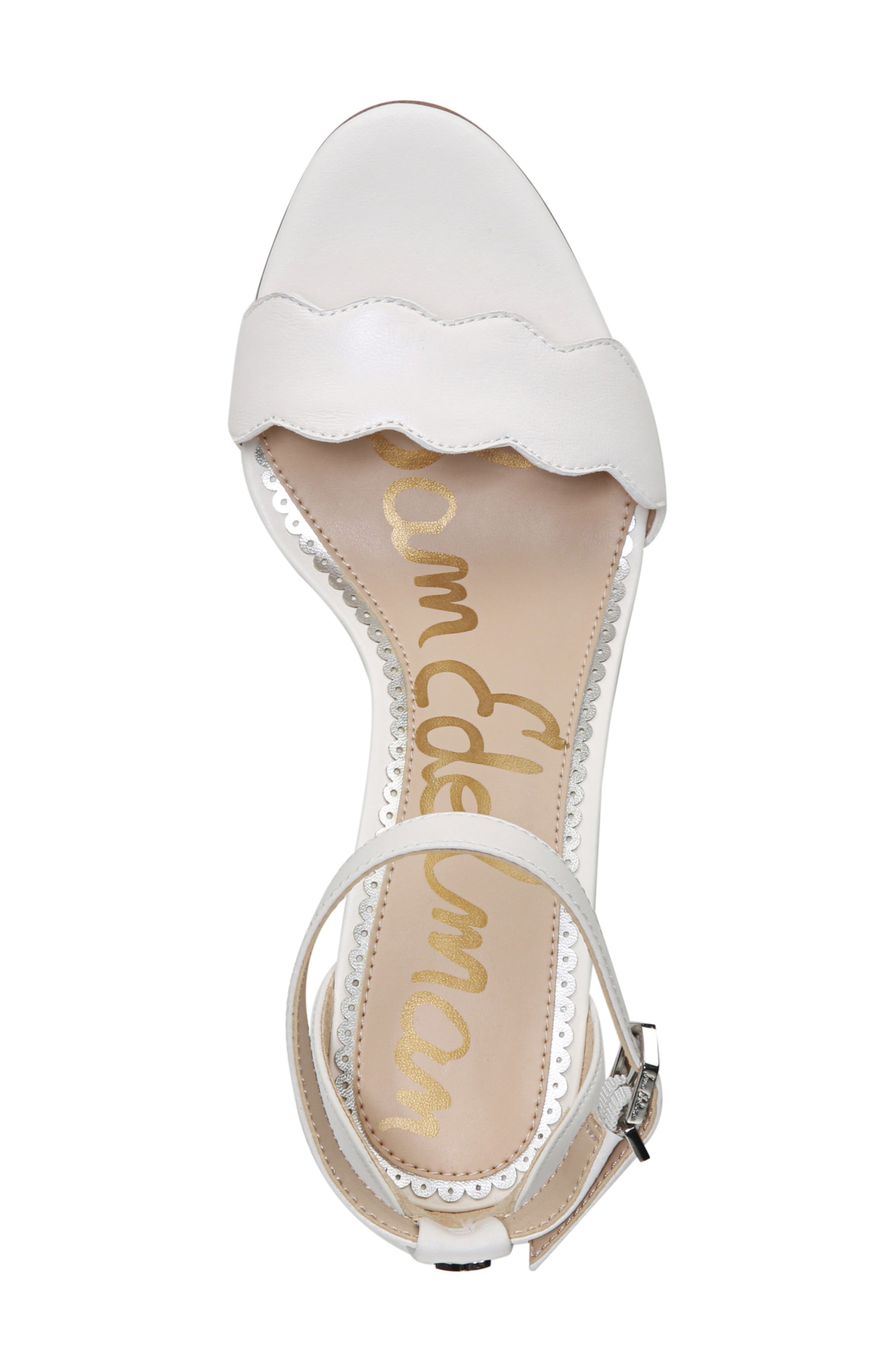 Odila Sandal, Alternate, color, BRIGHT WHITE LEATHER