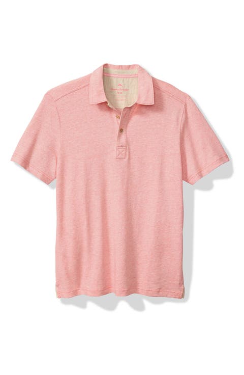 Laurito Beach Cotton & Linen Polo
