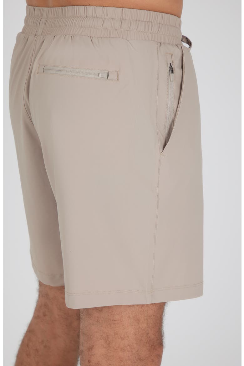 Warp Agility Shorts, Alternate, color, OAK BROWN
