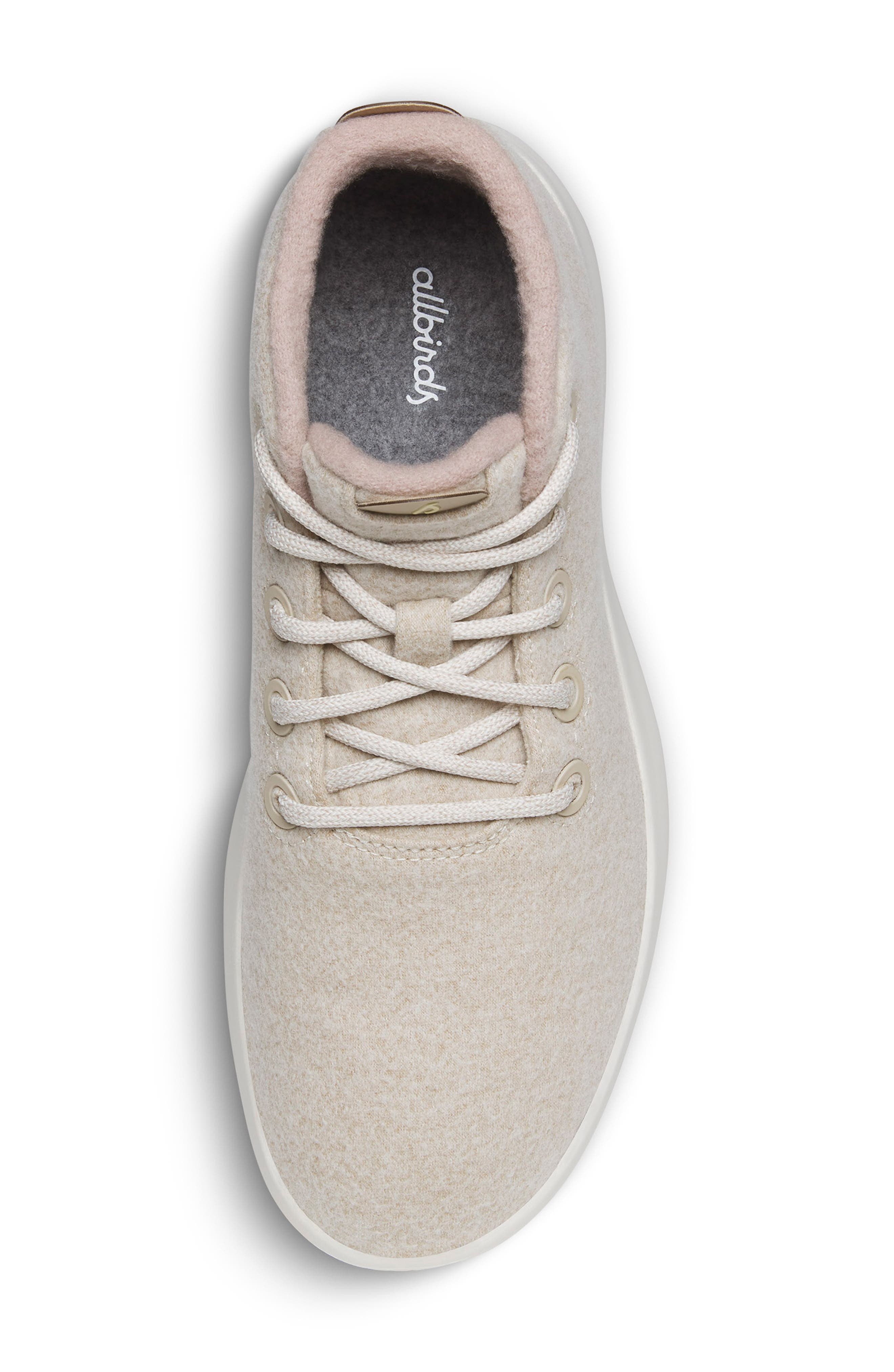 Mizzle Wool Runner Up Sneaker, Alternate, color, STONY CREAM/ NATURAL WHITE