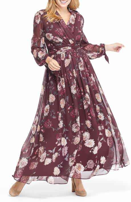 Gal Meets Glam Collection Georgia Chiffon Maxi Dress (Nordstrom Exclusive)