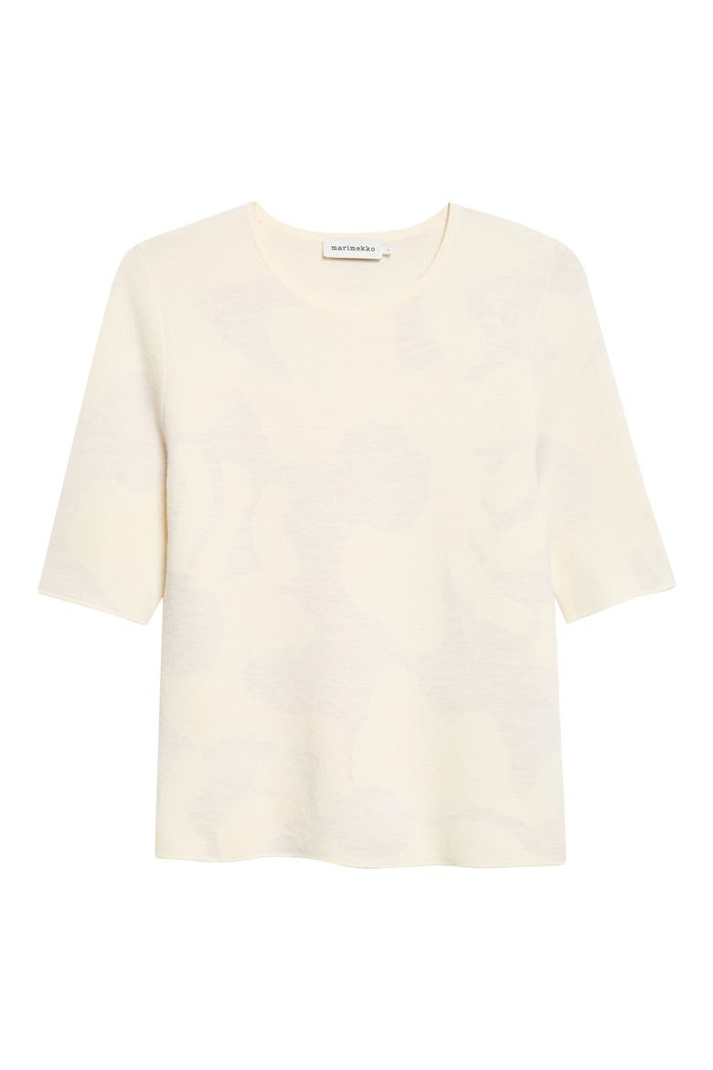 Kehys Lossi Jacquard Sweater, Alternate, color, WHITE