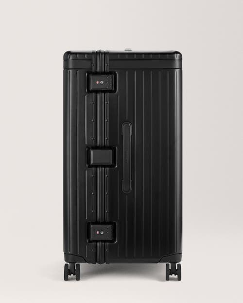 Carl Friedrik The Trunk Suitcase In Black/black