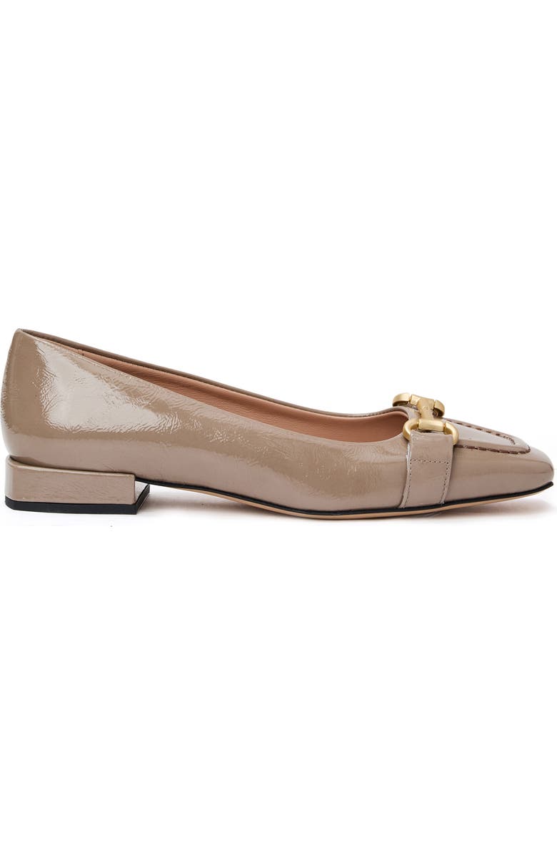 Bruno Magli Perla Flat, Alternate, color, Taupe Crinkle Patent