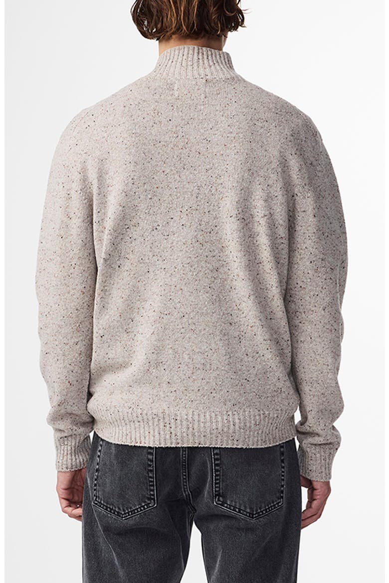Aksel 6697 Wool Blend Mock Neck Sweater, Alternate, color, IVORY