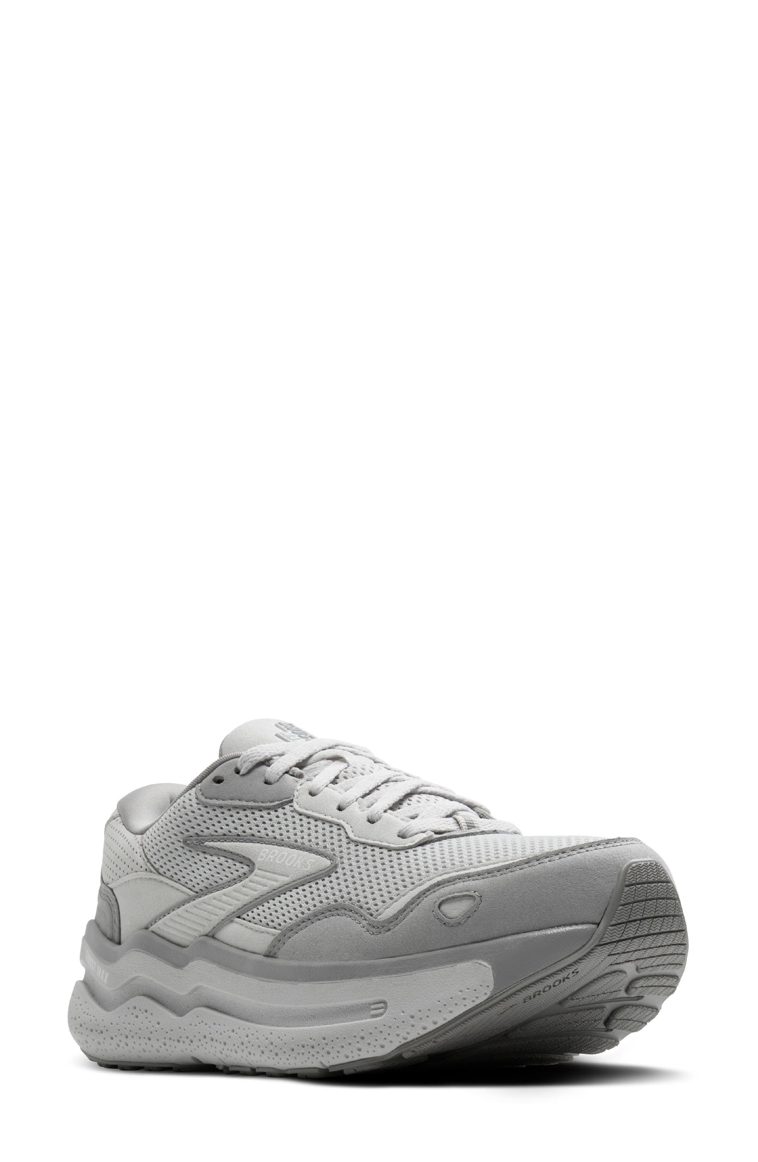Brooks Ghost Max SE Sneaker, Main, color, Oyster/Alloy/Antarctica