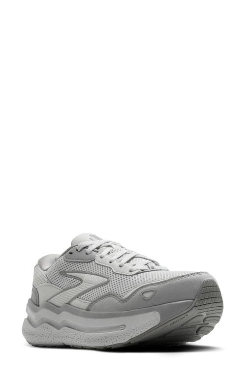 Brooks Ghost Max SE Sneaker in Oyster/alloy/antarctica 