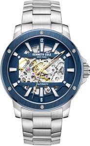 Kenneth Cole New York Automatic Bracelet Watch, 44mm