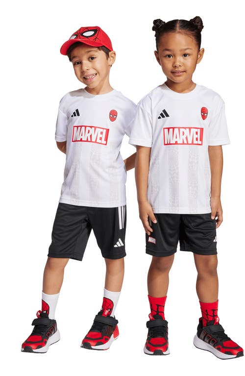 Adidas Originals X Marvel Spider-man T-shirt Se In White