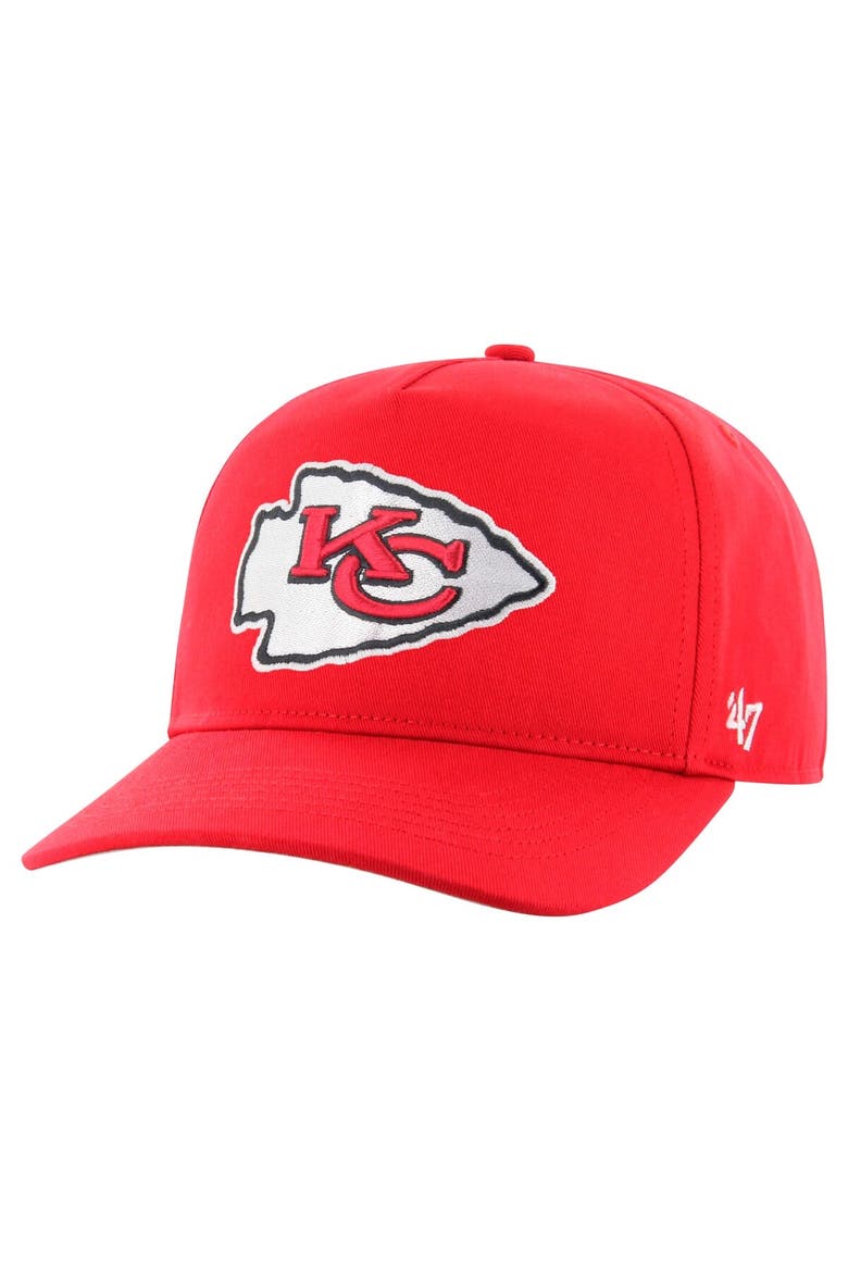 Men's '47 Red Kansas City Chiefs Hitch Adjustable Hat, Main, color, Red