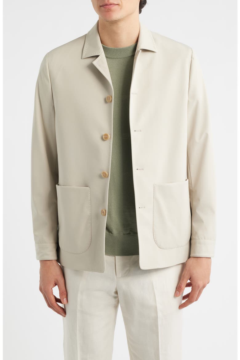 Stretch Leisure Jacket, Main, color, ECRU