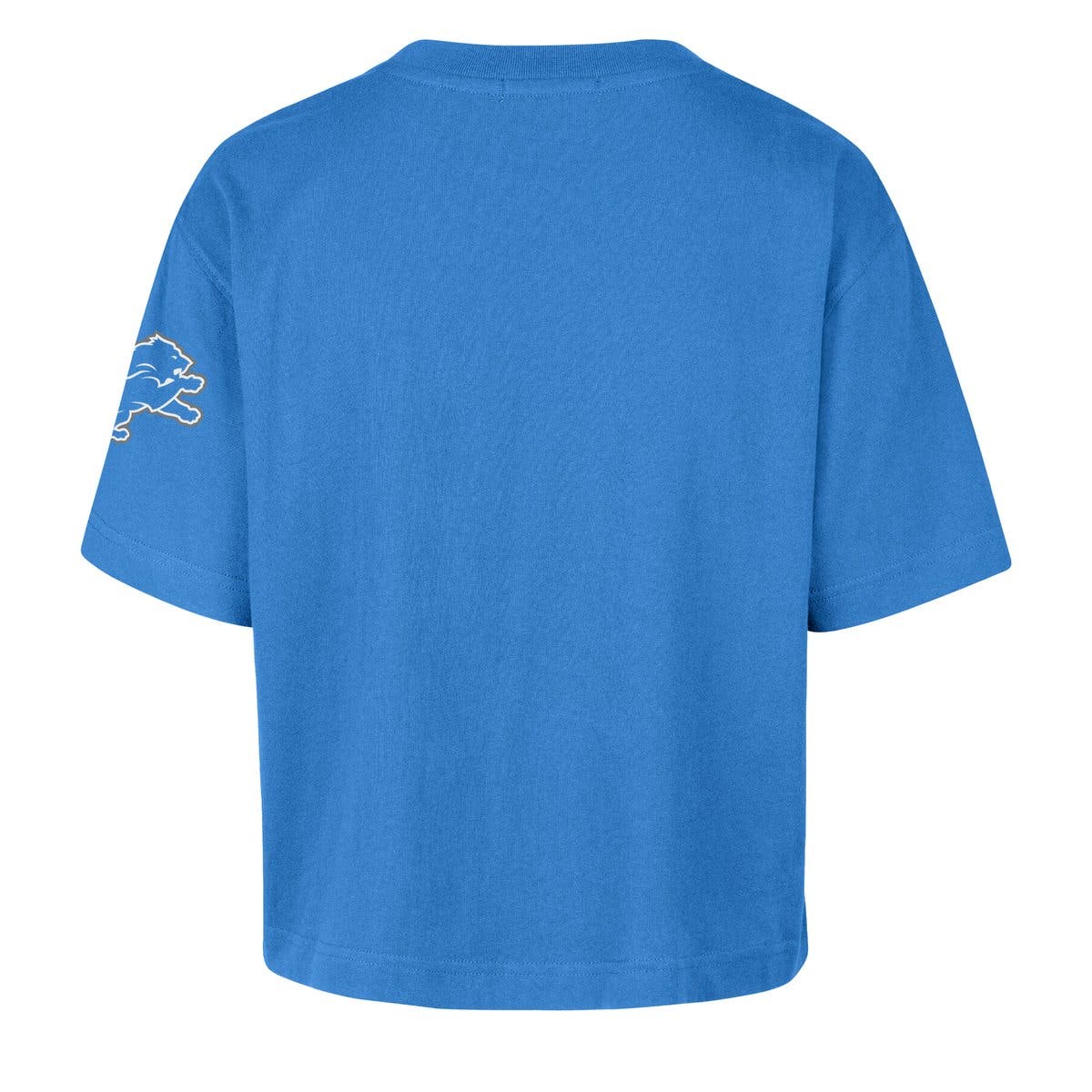 '47 Women's '47 Blue Detroit Lions Call Out Reed City T-Shirt (Women ...