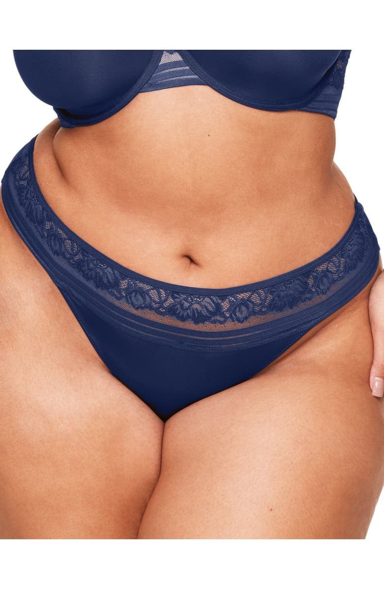 Adore Me Amellia Thong Panties, Alternate, color, 