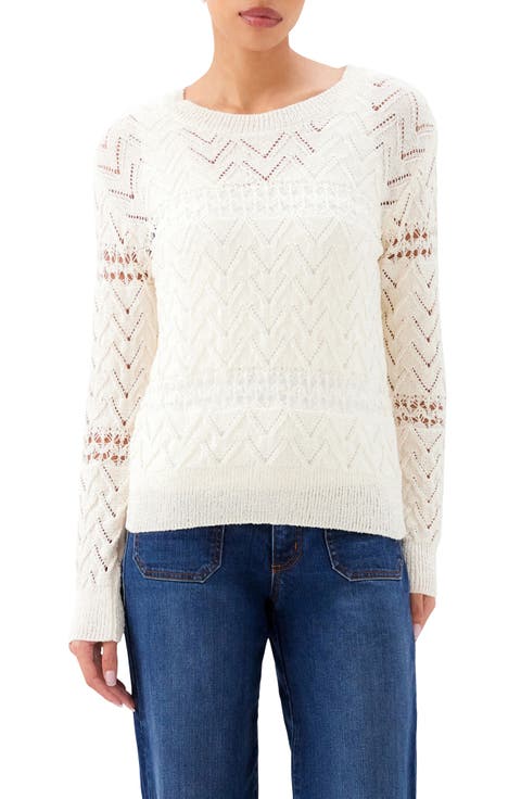 Open Stitch Sweater