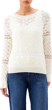 Karen Kane Open Stitch Sweater