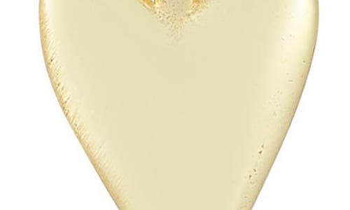 Glaze Jewelry Sterling Silver Heart Pendant Necklace In Gold