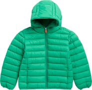 Save The Duck Kids' Dony Hooded Puffer Jacket