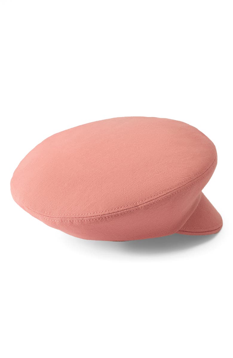 Helen Kaminski Cotton Baker Boy Beret Cap, Alternate, color, Pomelo