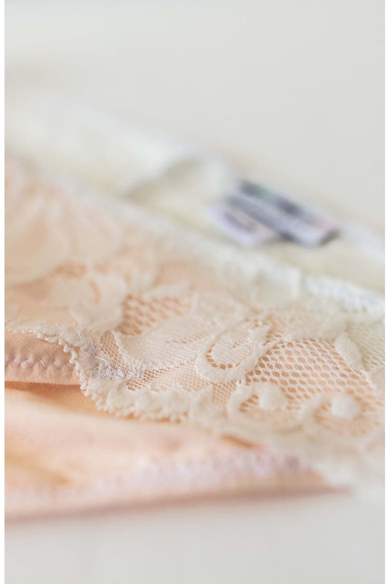 Astrid Low Cut Panties, Alternate, color, WHITE/ BLUSH