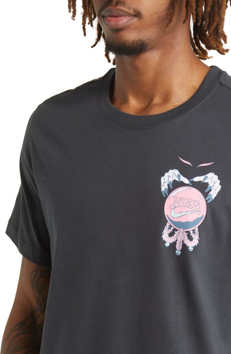 Nike Fantasy Graphic Tee, Alternate, color, Anthracite